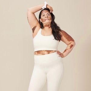 Girlfriend Paloma Bra in Ivory